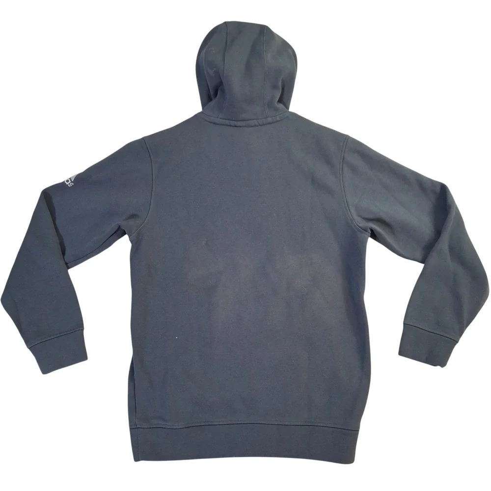 Notre Dame Fighting Irish Hoodie Pullover Mens Small Gray NCAA Football Adidas